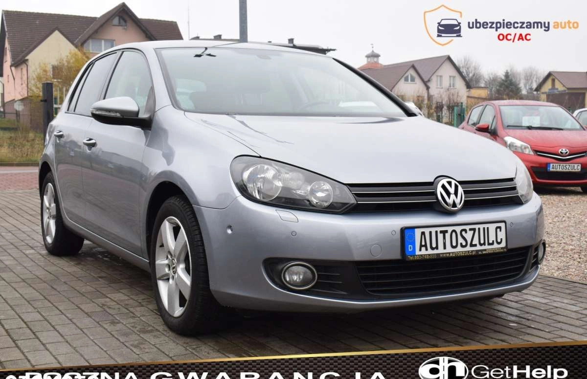 volkswagen golf Volkswagen Golf cena 29900 przebieg: 157250, rok produkcji 2010 z Poniatowa